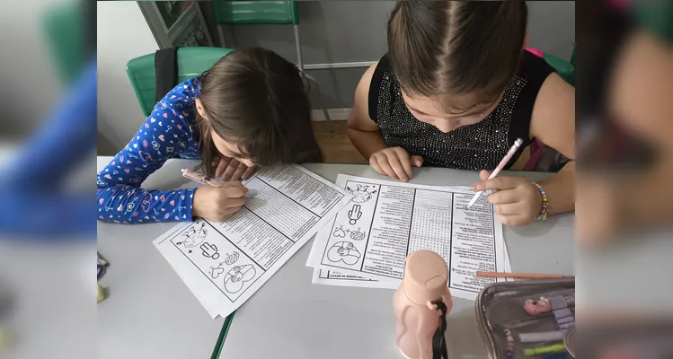 Veja os registros do amplo trabalho em sala de aula.