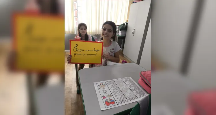 Veja os registros do amplo trabalho em sala de aula.