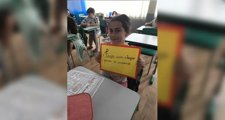 Veja os registros do amplo trabalho em sala de aula.