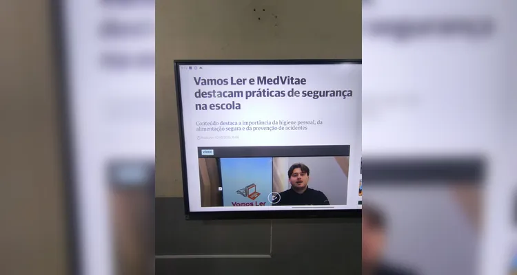 Veja a série de registros do amplo trabalho dentro e fora da sala de aula.