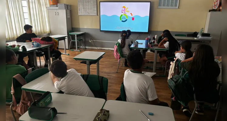 Trabalho teve amplo debate e conscientização em sala de aula.
