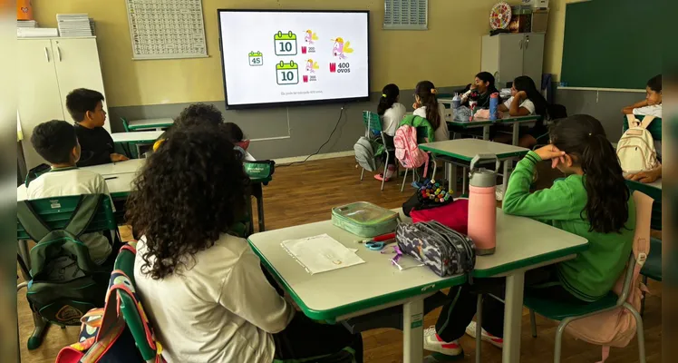 Trabalho teve amplo debate e conscientização em sala de aula.