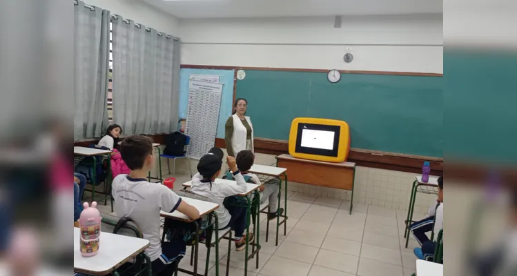 Confira os registros do trabalho em sala.