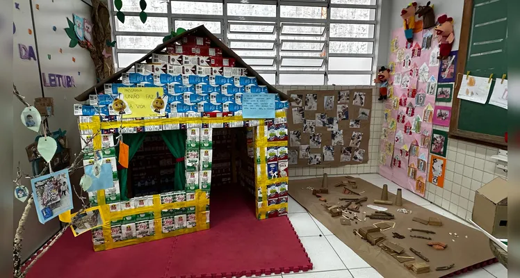 Confira alguns dos trabalhos realizados a partir de conteúdos do Vamos Ler e Telhas Construção Brasil em 2025.