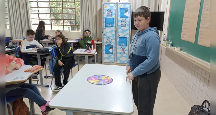 Veja a série de registros dos alunos em seus momentos pessoais e no amplo trabalho em sala.