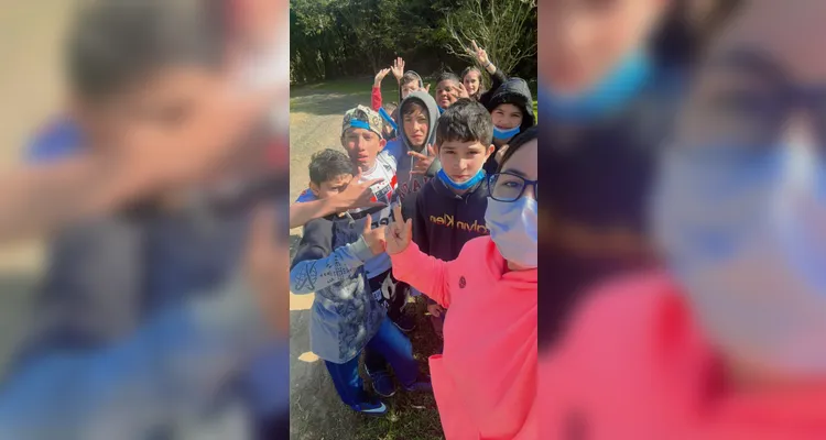 Veja os registros da saída a campo da turma.