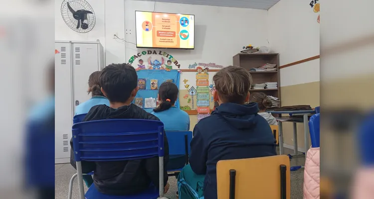 Veja os principais momentos dos estudantes em sala de aula.