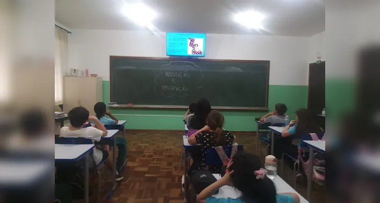 Estudantes puderam imergir em conteúdo histórico.