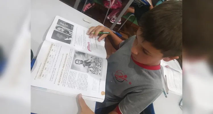 Estudantes puderam imergir em conteúdo histórico.