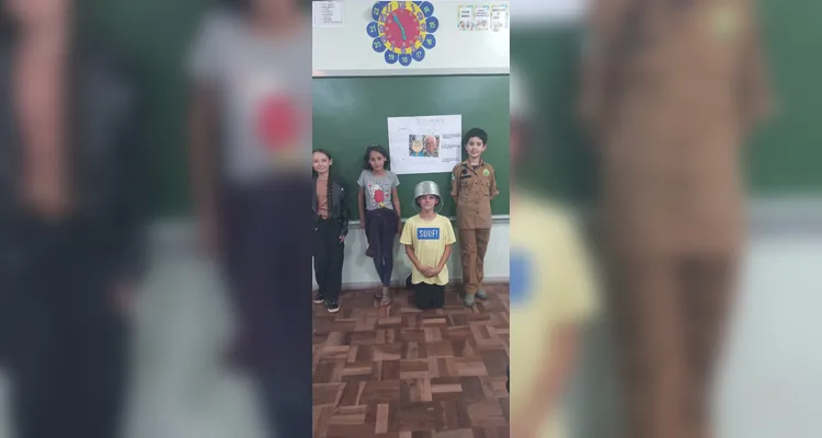 Educandos puderam imergir na proposta literária em sala de aula.