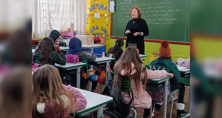 Confira os registros do amplo trabalho em sala de aula.