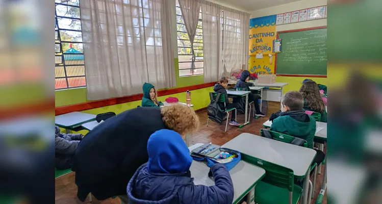 Confira os registros do amplo trabalho em sala de aula.