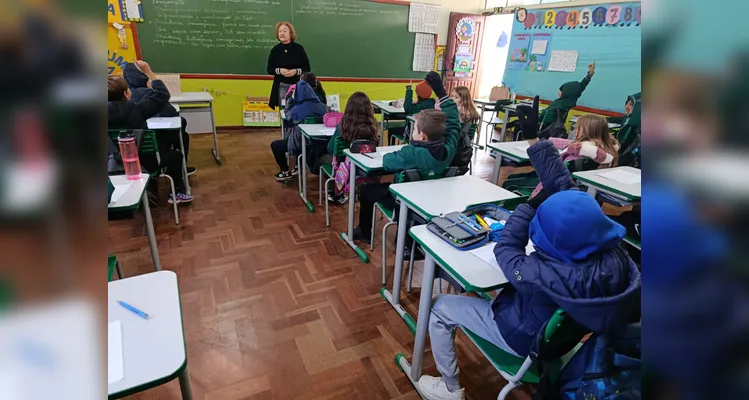 Confira os registros do amplo trabalho em sala de aula.