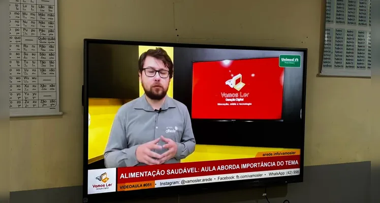 Confira como foi o trabalho em sala de aula e o registro dos alunos com suas refeições saudáveis.