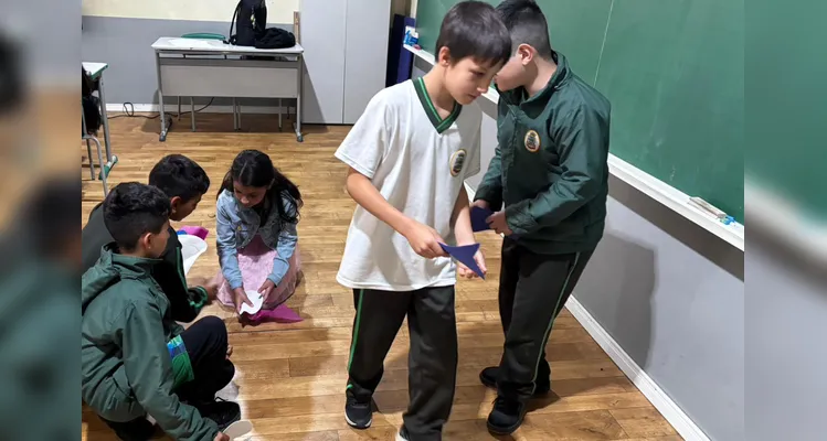 Diversos momentos trouxeram imersão na temática ambiental em sala de aula.