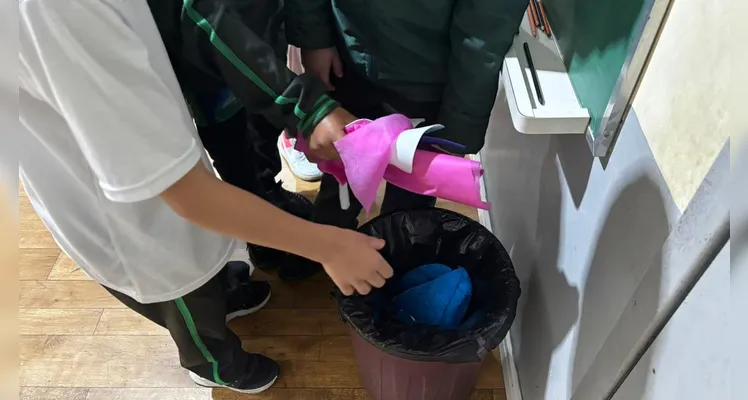 Diversos momentos trouxeram imersão na temática ambiental em sala de aula.