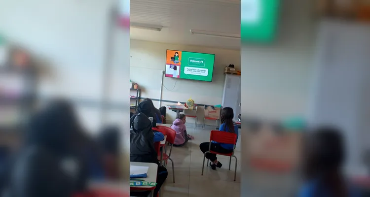 Conteúdo audiovisual levou importantes noções à sala de aula.