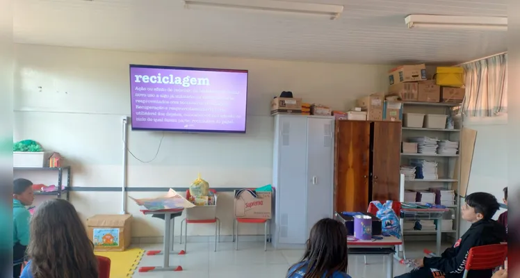 Conteúdo audiovisual levou importantes noções à sala de aula.