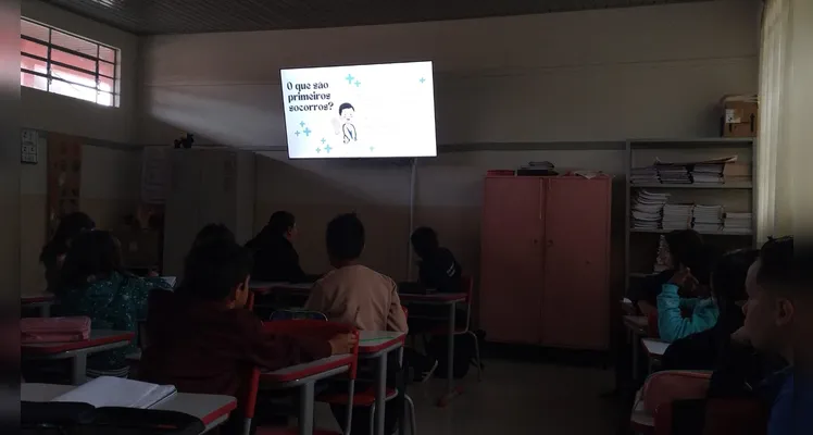 Confira alguns registros do trabalho em sala de aula.