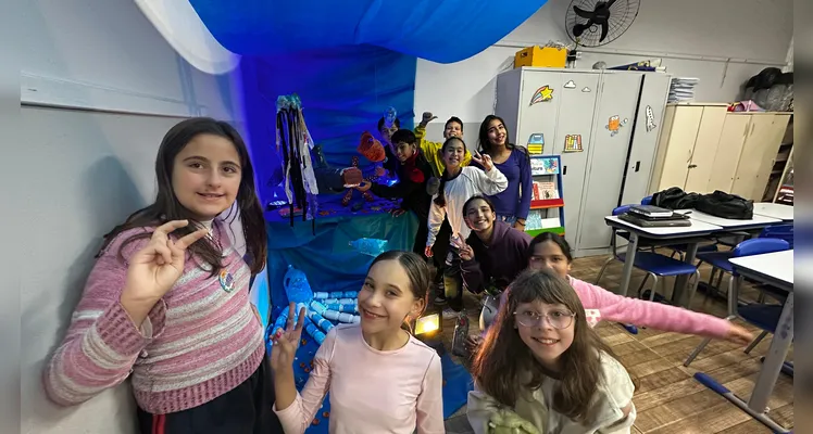 Confira a série de ações do amplo trabalho em sala de aula protagonizado pelos alunos.