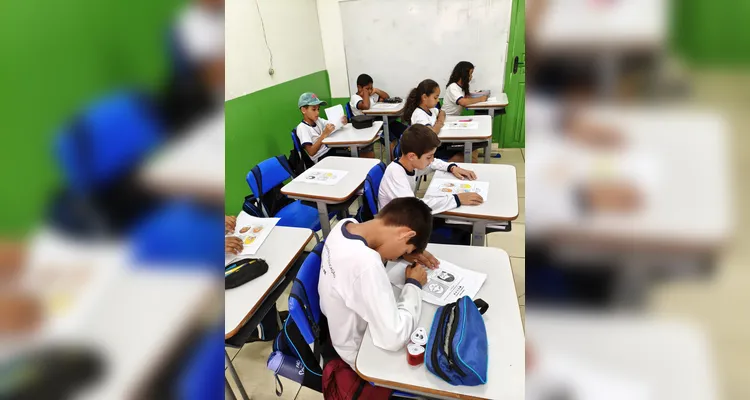 Veja os registros dos trabalhos em sala de aula com a temática abrangente.