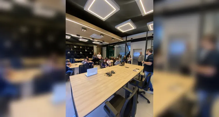 Veja os registros da visitação dos estudantes reboucenses na manhã desta quinta-feira.