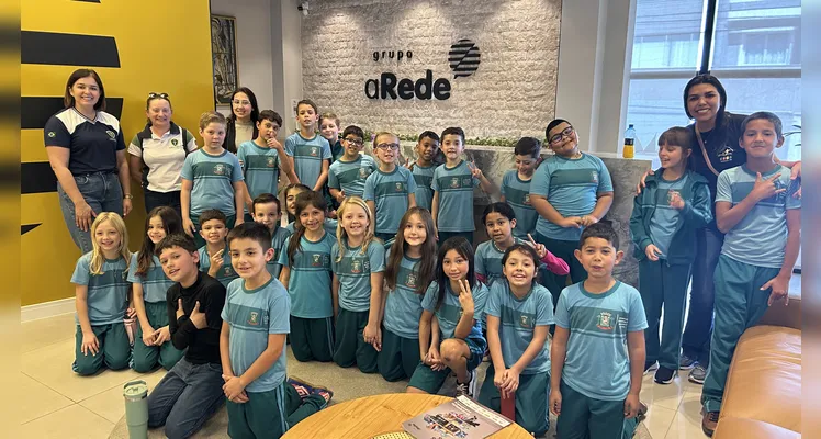 Confira os registros da ampla experiência dos estudantes no Grupo aRede.