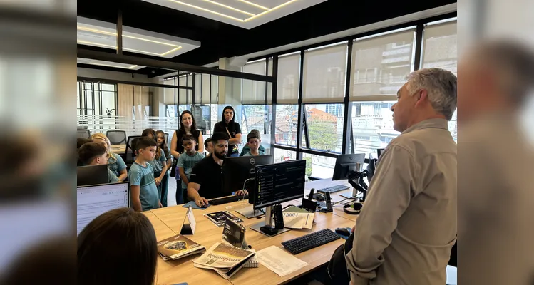 Confira os registros da ampla experiência dos estudantes no Grupo aRede.