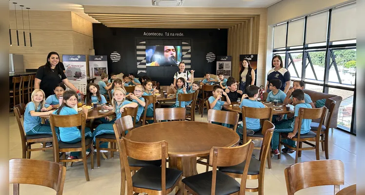 Confira os registros da ampla experiência dos estudantes no Grupo aRede.