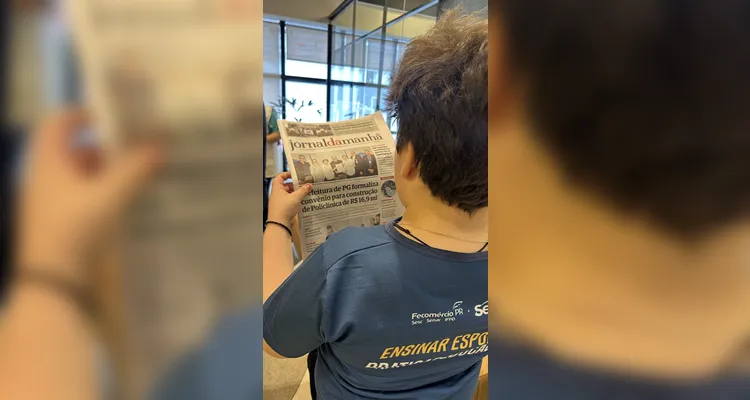 Confira como foi a visita da turma do quarto ano da Escola Humberto Cordeiro.
