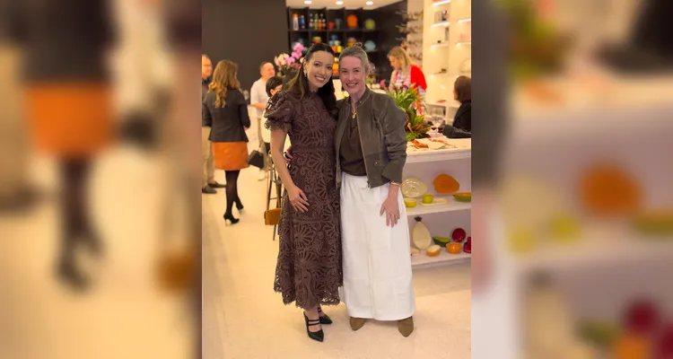 Amelya Genari Alves e Paula Campagnoli