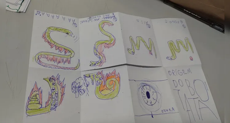 Confira o trabalho dos alunos.