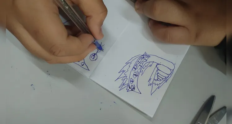 Confira o trabalho dos alunos.