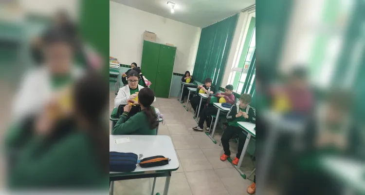 Veja a série de registros do amplo trabalho dentro e fora da sala de aula.