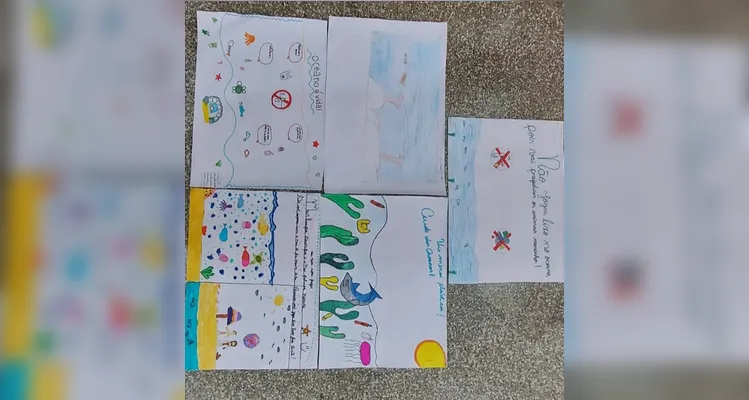 Confira os registros do trabalho em sala de aula.