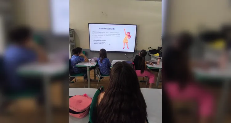 Veja os registros do amplo trabalho em sala de aula.