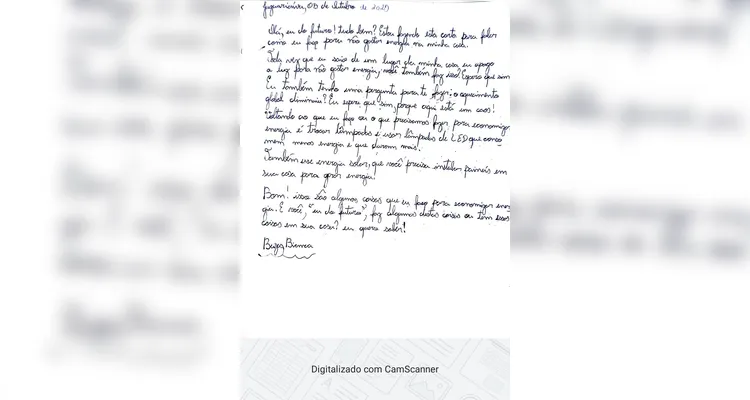 Confira os registros do trabalho dos educandos.