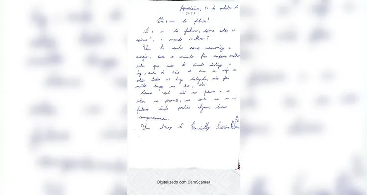 Confira os registros do trabalho dos educandos.