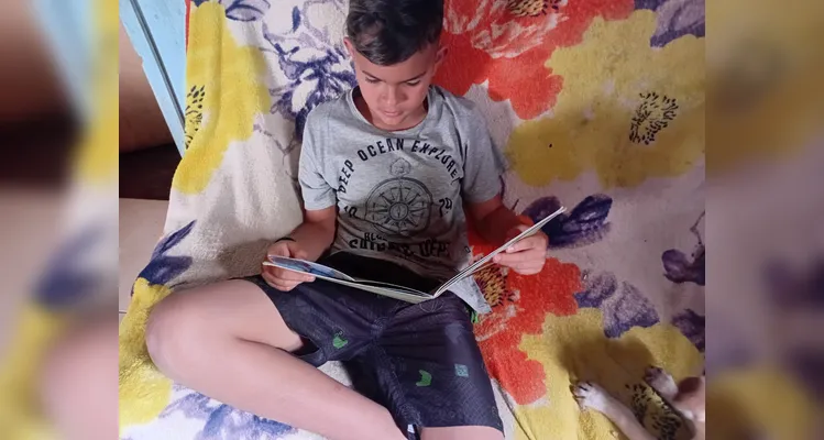 Veja a série de registros dos alunos em seus momentos pessoais e no amplo trabalho em sala.