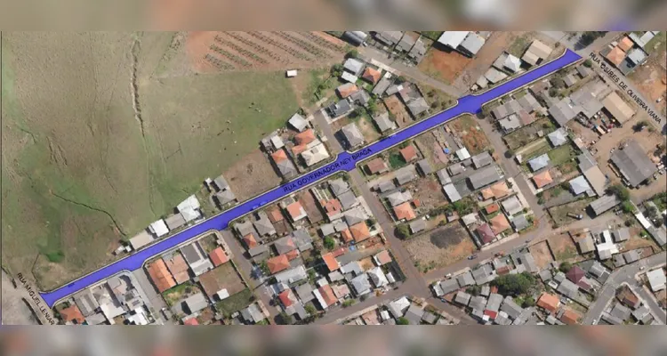 Confira os trechos que serão pavimentados em Reserva.