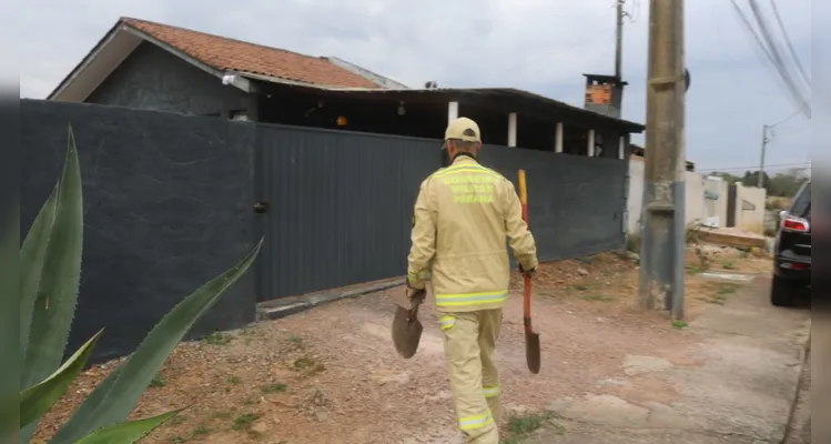 Veja fotos da operação que investiga desaparecimento de homem em PG