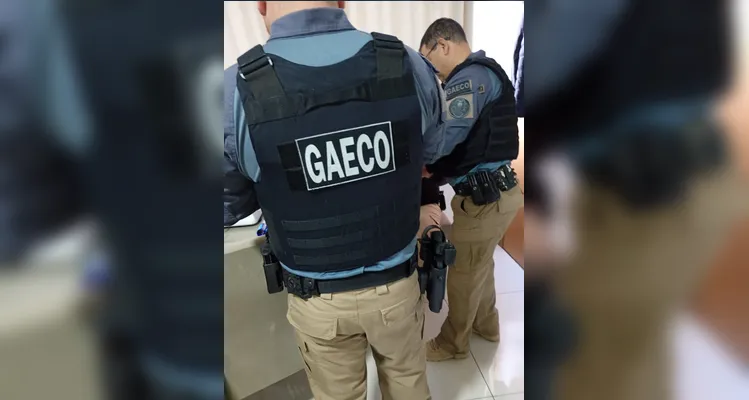 Gaeco divulga fotos de operações realizadas na região nesta terça