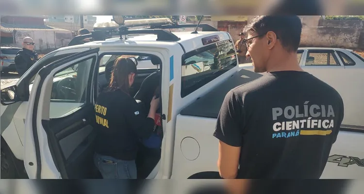 Fotos revelam detalhes de ossada encontrada em Ponta Grossa