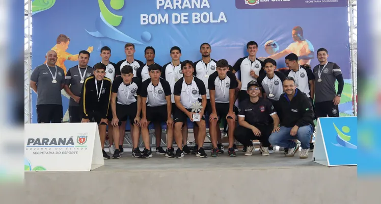 Ponta Grossa conquista prata e bronze nas finais do Paraná Bom de Bola