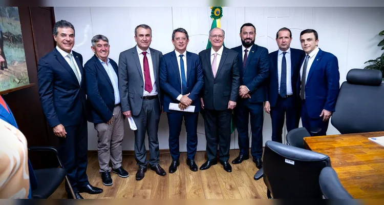 Aliel e prefeitos discutem soluções para impactos do ‘tarifaço’ com Alckmin