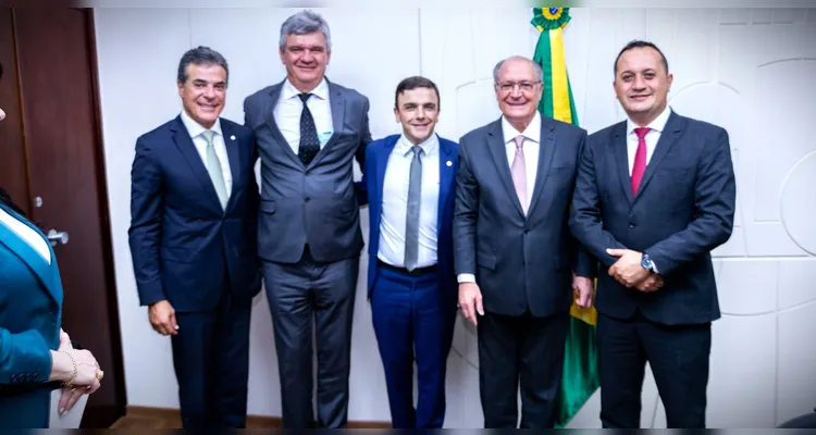 Aliel e prefeitos discutem soluções para impactos do ‘tarifaço’ com Alckmin
