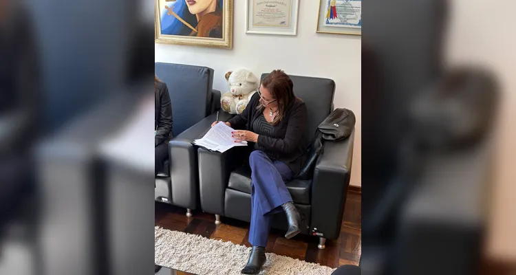 Fórum de PG oficializa projeto com o primeiro Cão de Assistência Judiciária