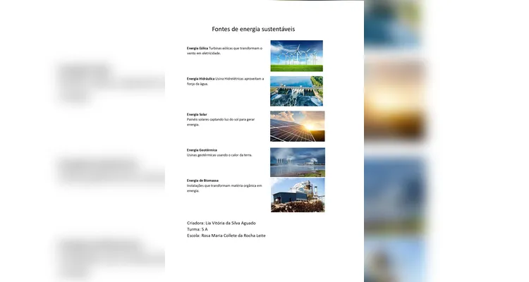 Confira os registros do trabalho dos educandos.