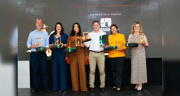 Troféu Tropeiro de Ouro 2025 premia empresas e personalidades em Castro