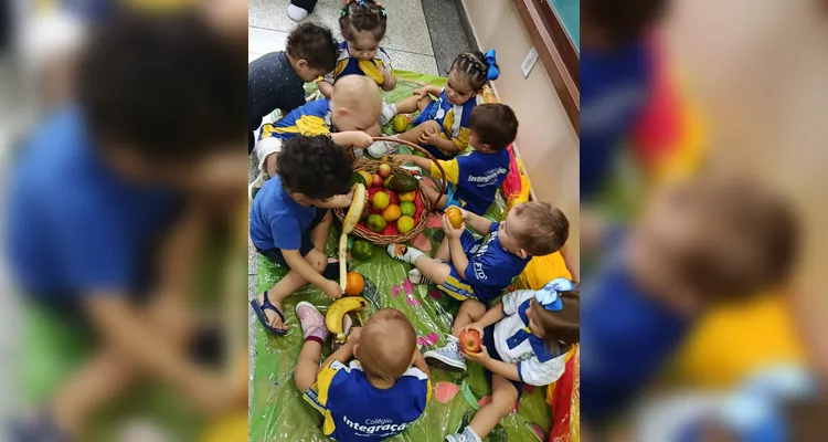 As atividades foram cuidadosamente preparadas pelas professoras, visando levar novas descobertas aos pequenos.